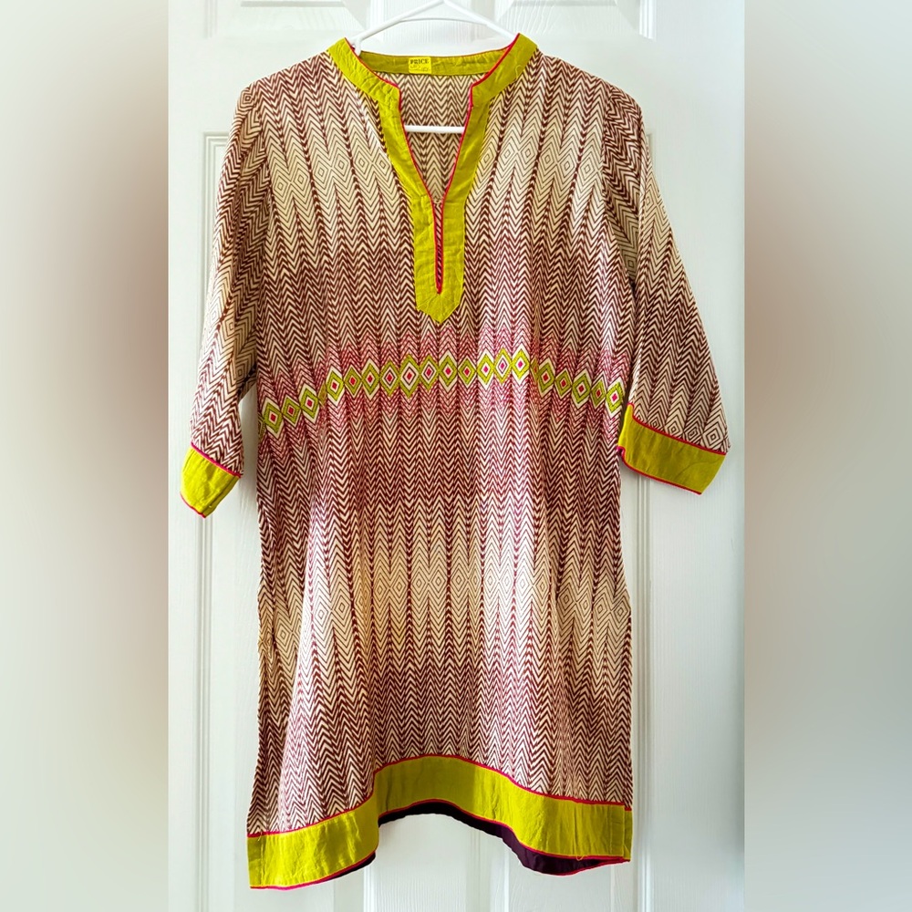 Custom made for boutique- customized cotton print top/ tunic